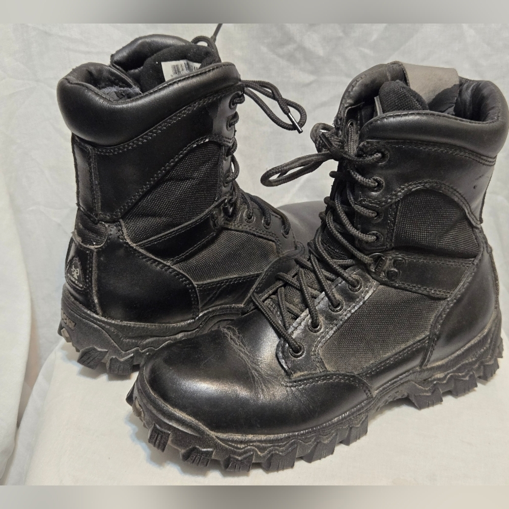 Rocky 8" Alpha Force Waterproof Public Service / Tactical  Men Sz 6